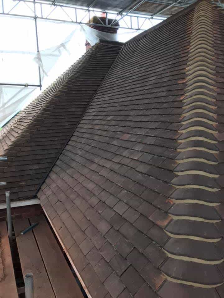 pitched roofing